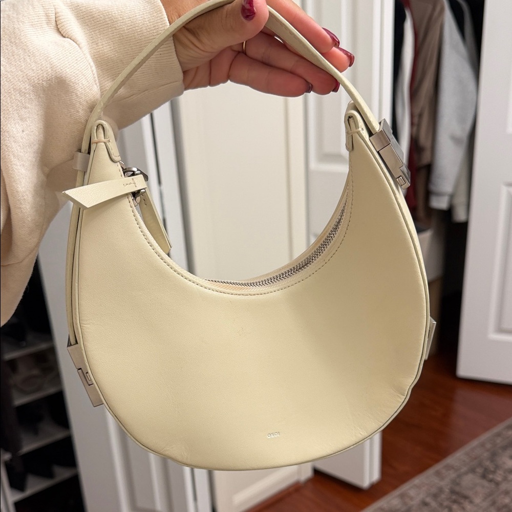 Chic Cream Hobo Bag